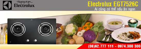 Khuyến m&atilde;i Bếp gas &acirc;m Electrolux EGT7526C